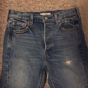 Levi’s 501 altered skinny